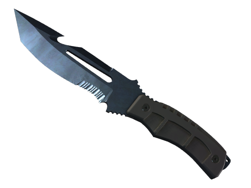 ★ StatTrak™ Survival Knife | Blue Steel