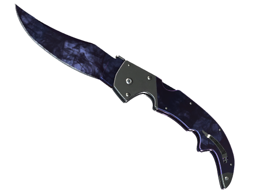 ★ StatTrak™ Falchion Knife | Doppler - Black Pearl