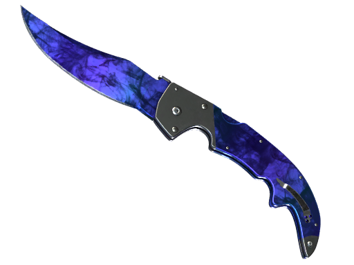 ★ StatTrak™ Falchion Knife | Doppler - Sapphire