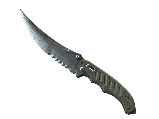 ★ StatTrak™ Flip Knife | Damascus Steel