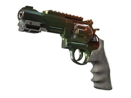 Souvenir R8 Revolver | Amber Fade